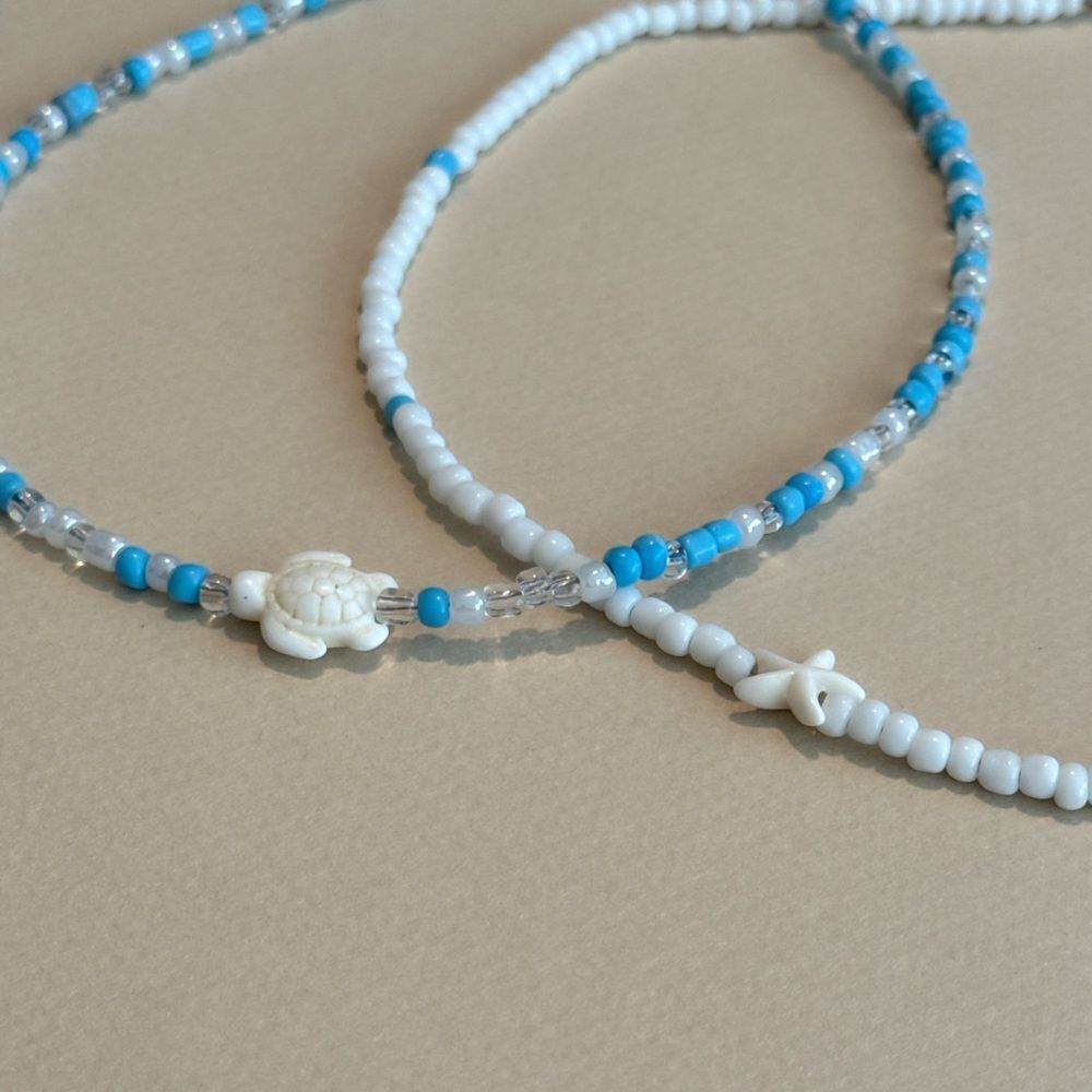 Beaded Necklace Set N1350 - Picture 3 of 4